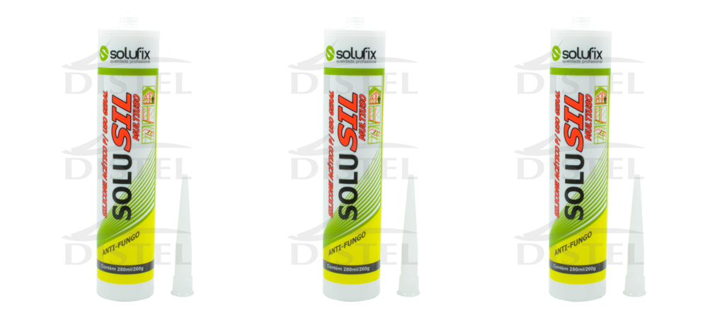 Silicone Acético 280ml Incolor